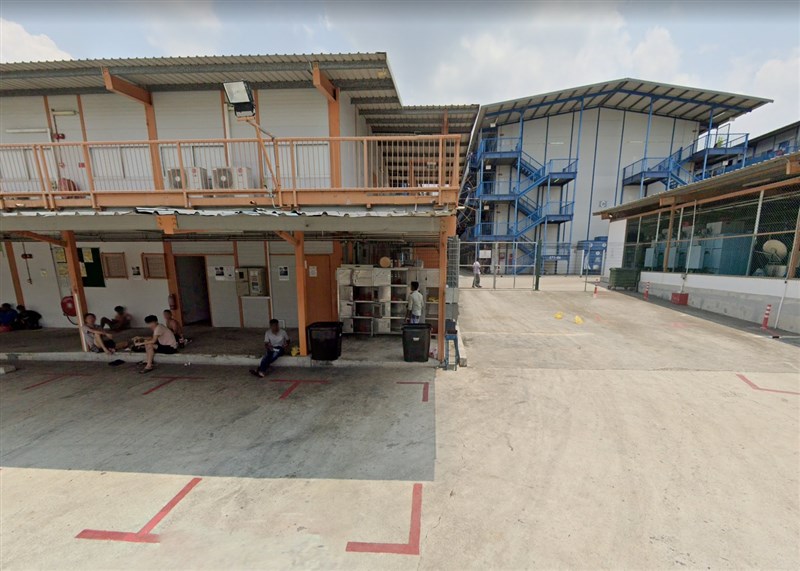 新加坡移工宿舍又傳出疫情,衛生部表示,23日新增94起本土案例,其中59人與北海岸移工宿舍(圖)有關。(圖取自Google地圖網頁google.com/maps)