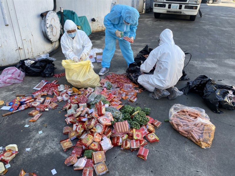 國內首度查獲有非洲豬瘟病毒走私肉品,一對越南母女涉案。南洋台灣姐妹會理事長李佩香25日說,有部分新住民可能以為自用沒關係,盼政府可以多宣導。(農委會提供)中央社記者張雄風傳真 110年8月22日