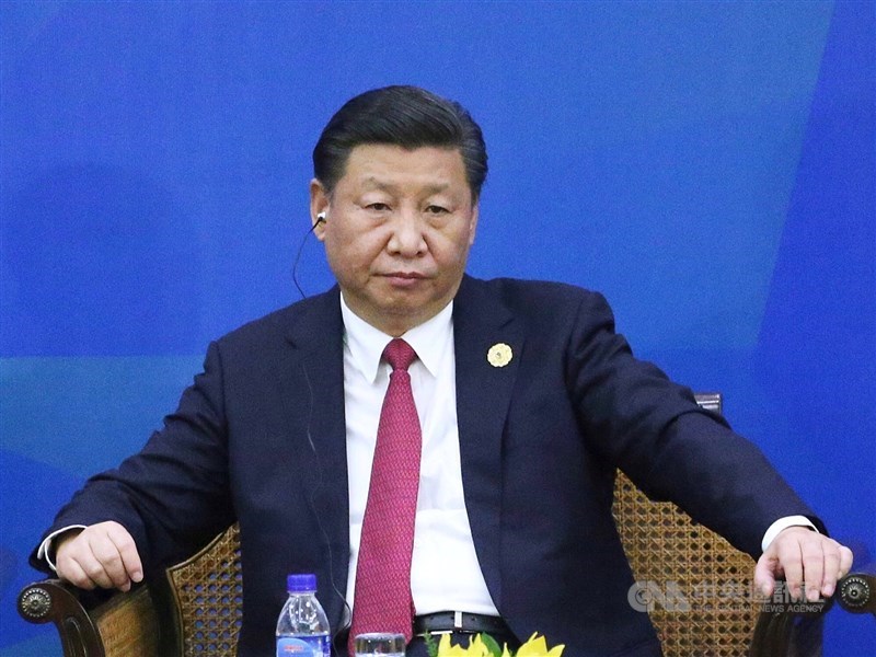 彭博專欄作家舒曼表示,中國共產黨似乎忘記了真正讓中國再次強大的,不是國家介入,而是國家不插手。圖為中共總書記習近平。(中央社檔案照片)