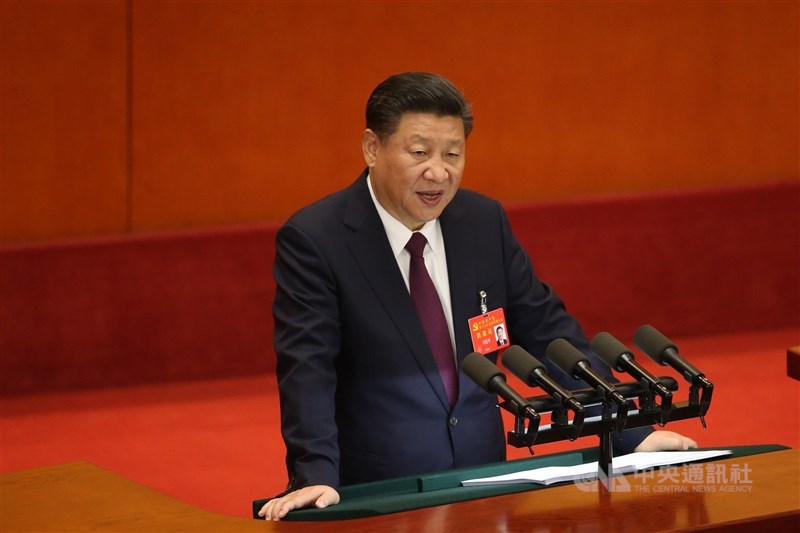 中國國家衛健委官員23日表示，中共國家領導人習近平已完成接種國產新冠疫苗。（中央社檔案照片）
