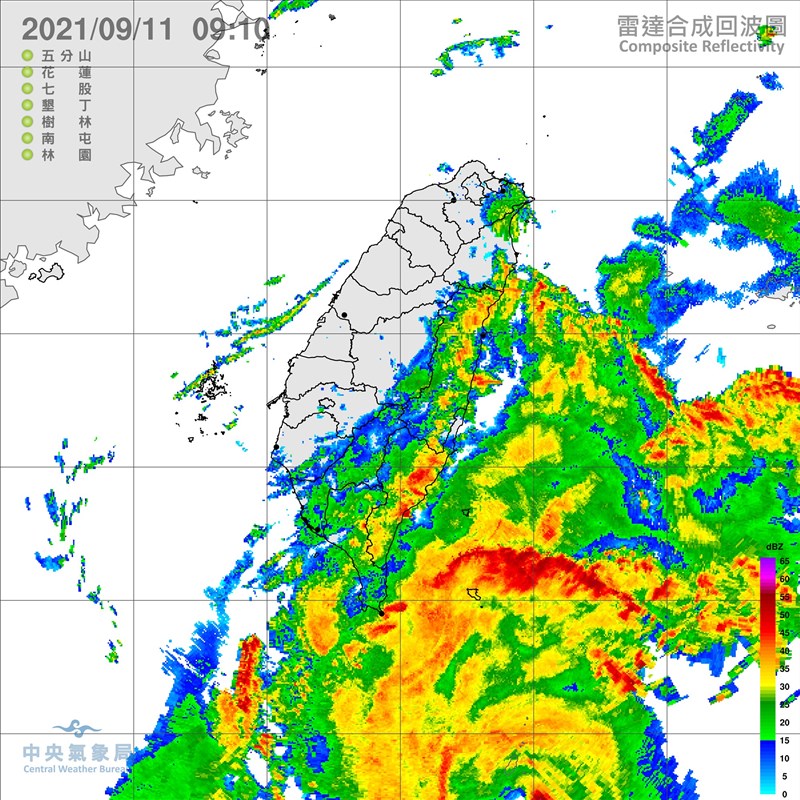 （圖取自中央氣象局網頁cwb.gov.tw）