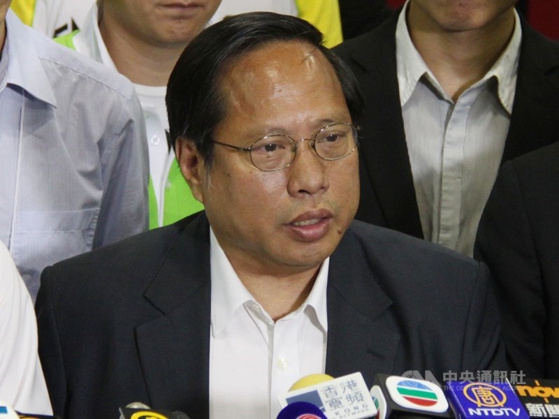 圖為香港民主黨前主席何俊仁。(中央社檔案照片)
