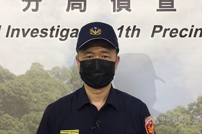 前總統陳水扁住處門口遭人置放牛皮紙袋案,台南市政府警察局檢討認為警方受理此案後未適時向報案人說明偵辦進度,將第一分局分局長方國璽(圖)記過2次。(讀者提供)中央社記者楊思瑞台南傳真 110年9月14日