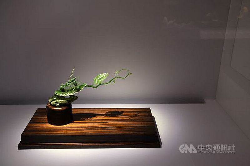 黃福壽玉雕作品。(休士頓台灣書院提供)中央社記者江今葉華盛頓傳真 110年9月18日