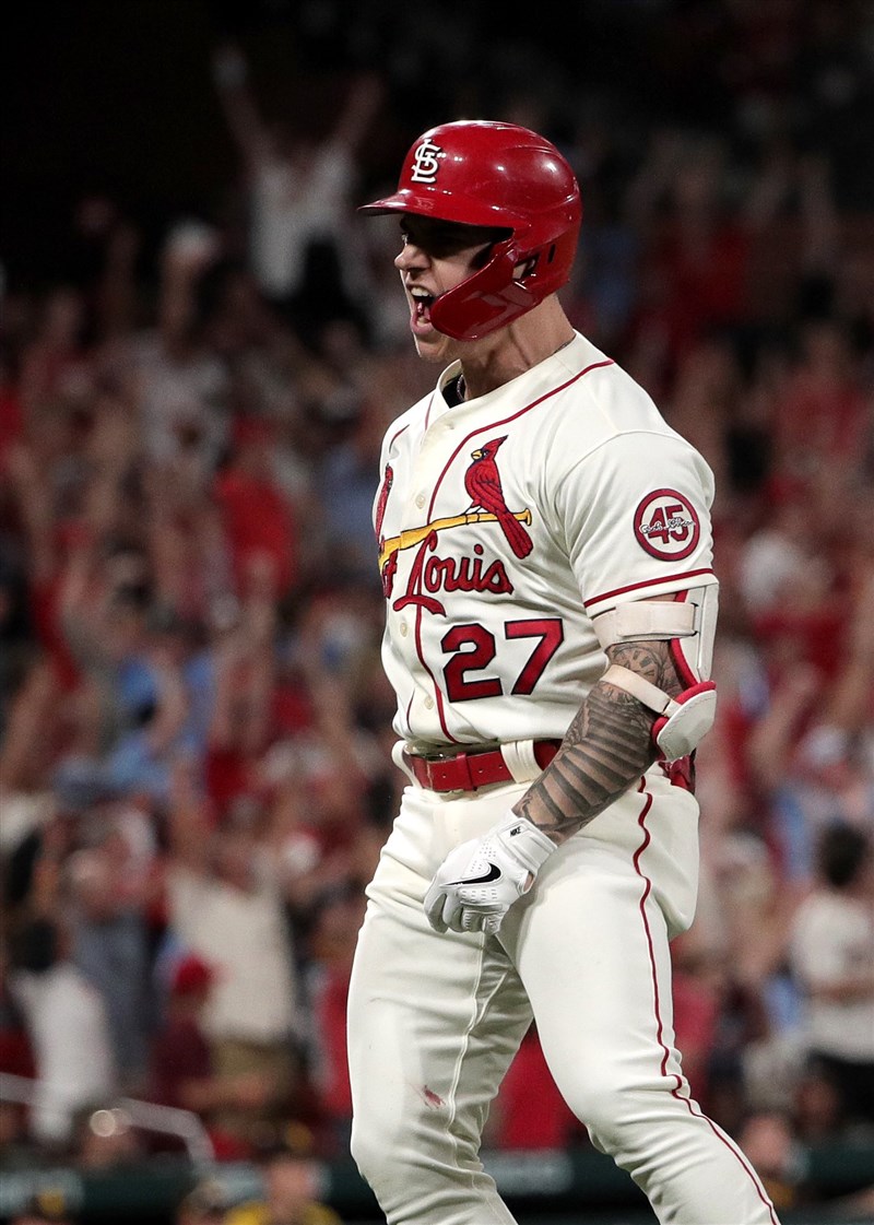 MLB聖路易紅雀18日靠著歐尼爾2分砲後來居上,3比2氣走聖地牙哥教士。(圖取自twitter.com/Cardinals)