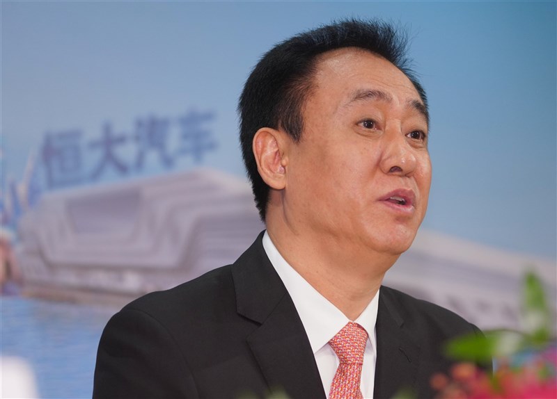 恆大集團創辦人許家印(圖)21日發內部信對員工溫情喊話,強調恆大一定可以復產復工。(中新社)
