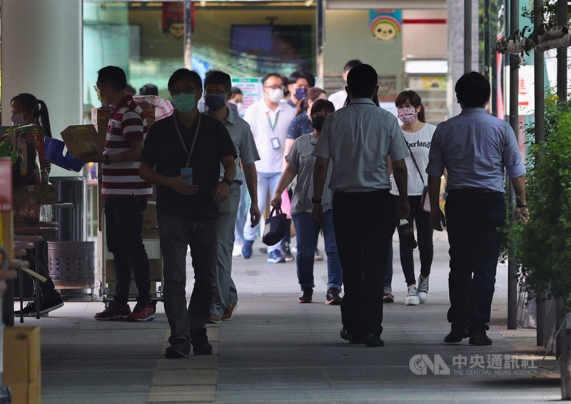 2021年失業率受疫情影響,升至3.95%,為7年來新高。(中央社檔案照片)
