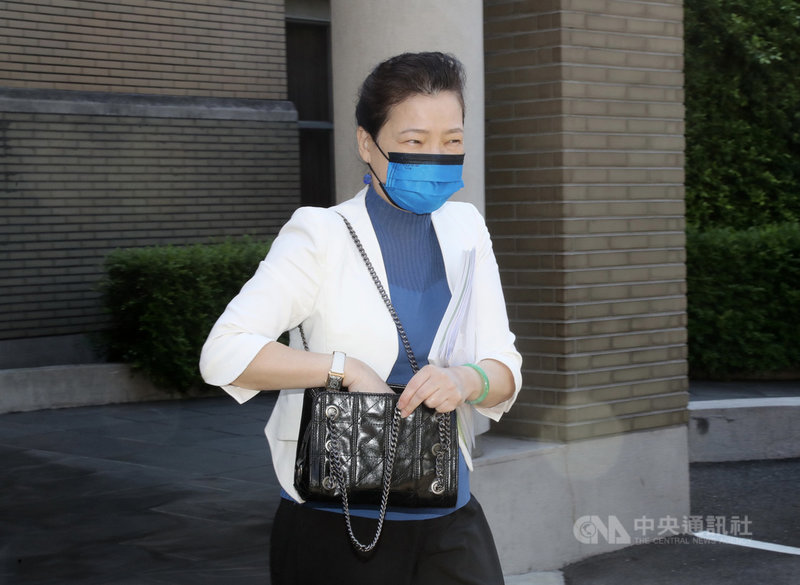 經濟部長王美花23日出席行政院會後記者會,說明台灣已正式遞出加入跨太平洋夥伴全面進步協定(CPTPP)申請。中央社記者張皓安攝 110年9月23日