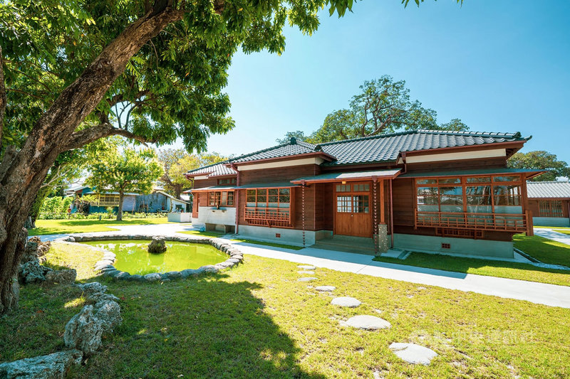 台東縣文化局將在台東市民權里日式建築文化園區(圖)舉辦「經典老建築再現工作坊:日式竹圍籬-大津籬工法再現」工作營,希望藉由大家親手參與搭建,拉近現代人與傳統建築工藝的距離。(台東縣政府提供)中央社記者李先鳳傳真 110年9月23日