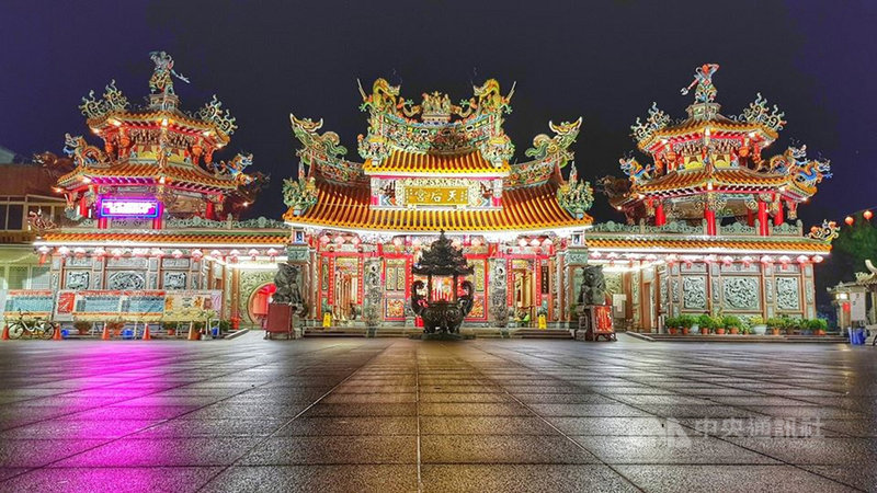 超過百年歷史的台東天后宮,主建築物占用縣有地70年成為違章建築,台東縣政府28日將土地贈與天后宮。(台東天后宮提供)中央社記者盧太城台東傳真 110年9月28日