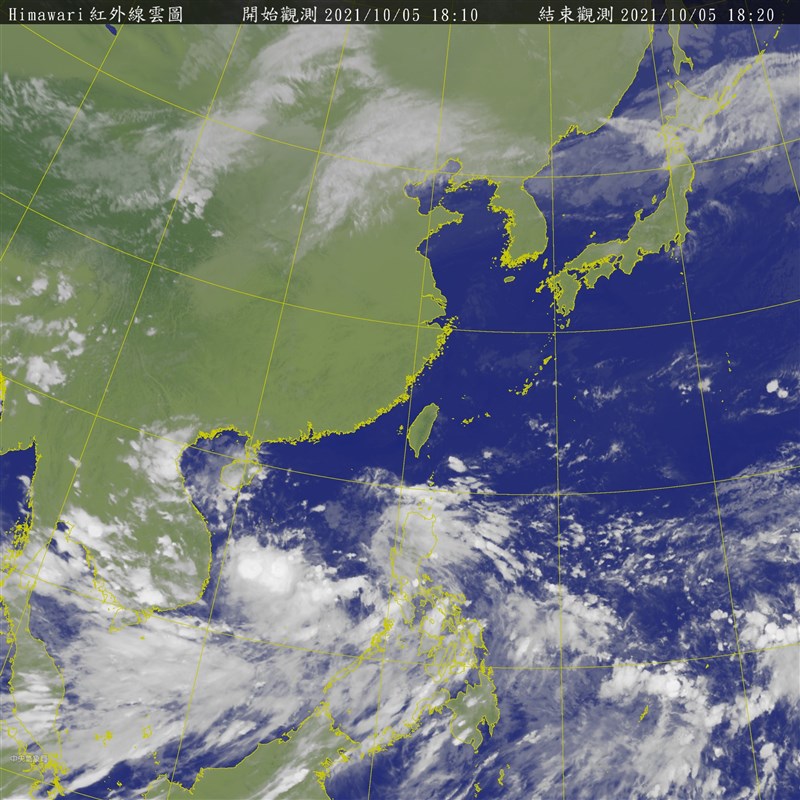 颱風獅子山最快6日生成東半部7 8日防大雨 生活 重點新聞 中央社cna