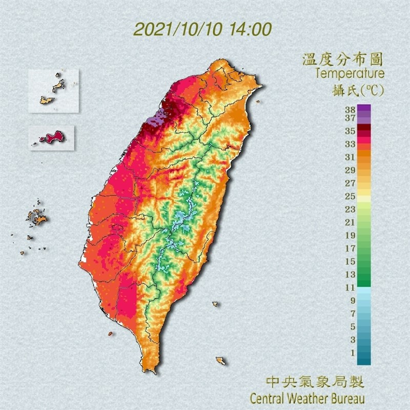 （圖取自中央氣象局網頁cwb.gov.tw）