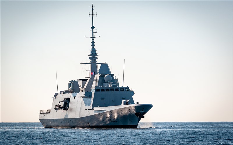 8月期間有臉書粉絲專頁發文提及法國海軍「普羅旺斯號」巡防艦(圖)疑似在彰化芳苑外海。(圖取自法國海軍網頁www.defense.gouv.fr)