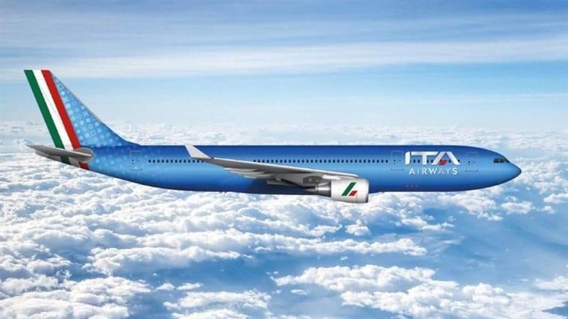 義大利航空運輸公司(ITA)公布新組織圖、飛機、員工和塗裝,強調使用國產品。(圖取自facebook.com/itairways)