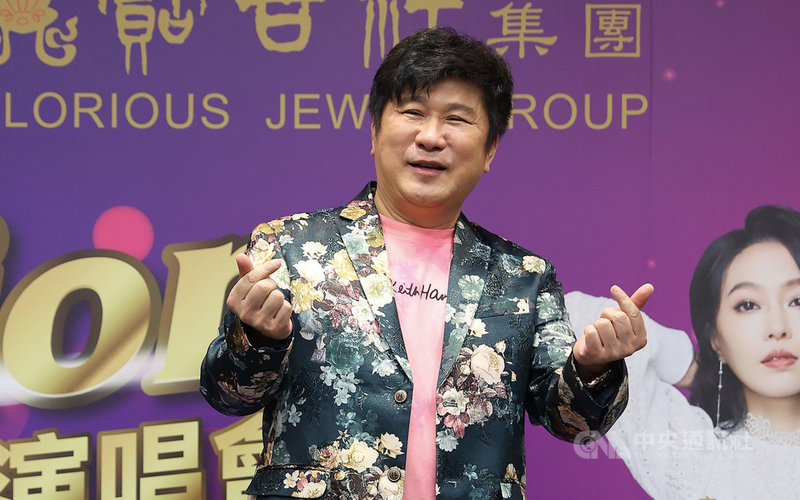 藝人胡瓜曾發行6張唱片,21日出席記者會被問及是否有籌辦個人演唱會計畫,他笑言曾規劃但賣票方式太虧所以放棄。(寶吉祥集團提供)中央社 110年10月21日