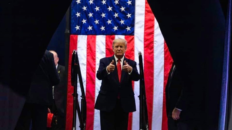 美國前總統川普20日宣布推出自己的社群網站平台。(圖取自facebook.com/DonaldTrump)