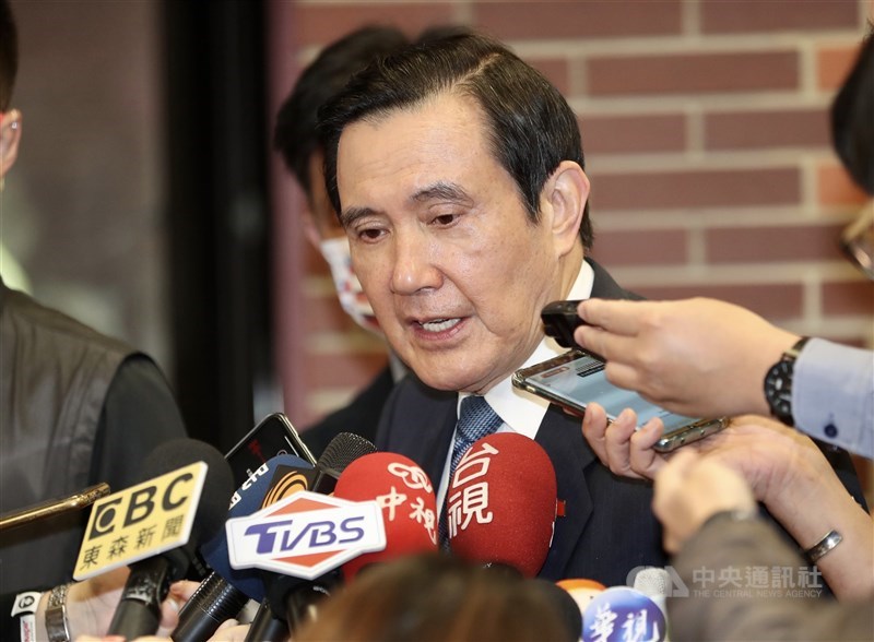 前國民黨主席馬英九涉及三中案被檢方起訴,台北地方法院27日判決馬英九無罪。(中央社檔案照片)