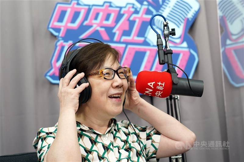 婦運活動需要明星,會讓李安妮會感到忐忑不安。中央社記者孫仲達攝 110年10月29日