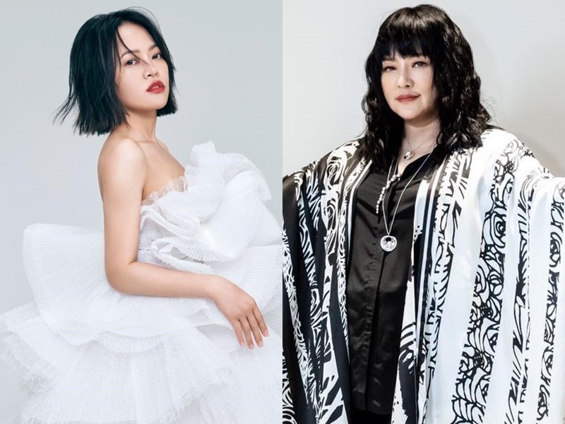 今年同志大遊行主舞台搬到線上直播,藝人戴愛玲(左)、王彩樺等人將呈現精彩演出,艾怡良、Ella、唐綺陽(右)也將助陣。(左圖取自facebook.com/princessai0622,右圖取自facebook.com/JesseTang11)