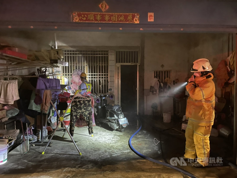 南投竹山暗夜火警1死2傷疑屋內菸蒂釀禍 社會 中央社cna