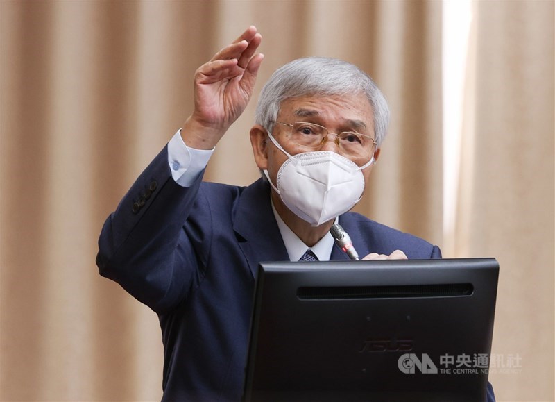美國通膨壓力持續延燒,中央銀行總裁楊金龍表示,台灣情況跟美國不一樣,物價較容易控制。(中央社檔案照片)