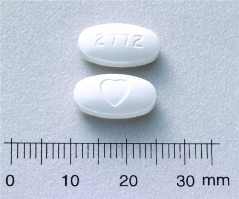 圖為安普諾維膜衣錠150毫克。(食藥署提供)