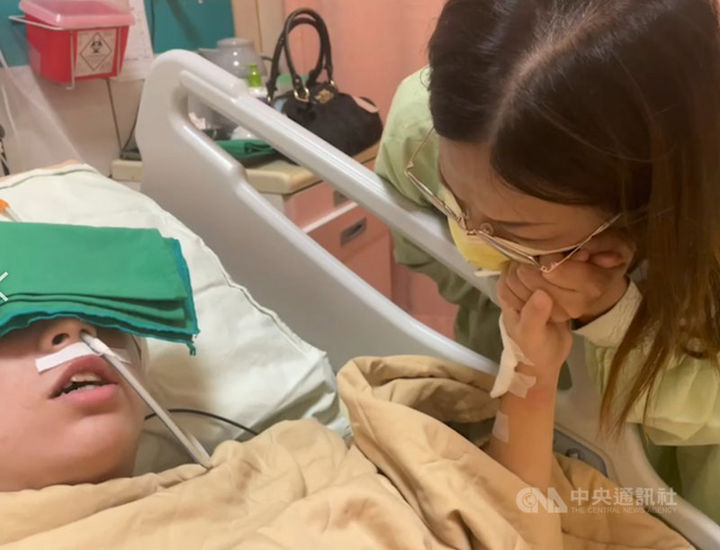宋姓男大生開車擦撞瑪莎拉蒂遭毆打昏迷多日後已清醒。台中榮總13日表示,男大生12日下午已拔管,對答清楚,案發當天的事情他都記起來了,簡單的數學問題也都可以回答。(翻攝照片)中央社記者趙麗妍傳真 110年11月13日
