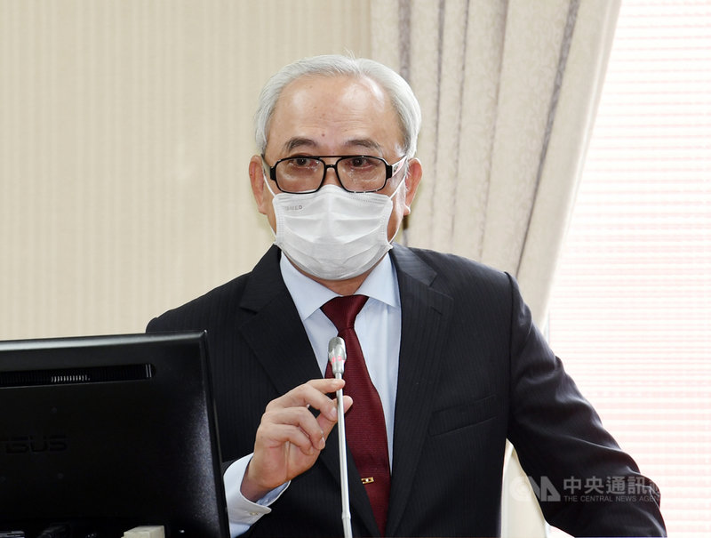 外界質疑涉嫌對民進黨立委高嘉瑜施暴的林秉樞,是國家安全局外圍人員。國安局副局長陳進廣(圖)6日強調,這些毫無根據、純屬臆測的言論都不是事實,請各界不要以訛傳訛。中央社記者施宗暉攝 110年12月6日