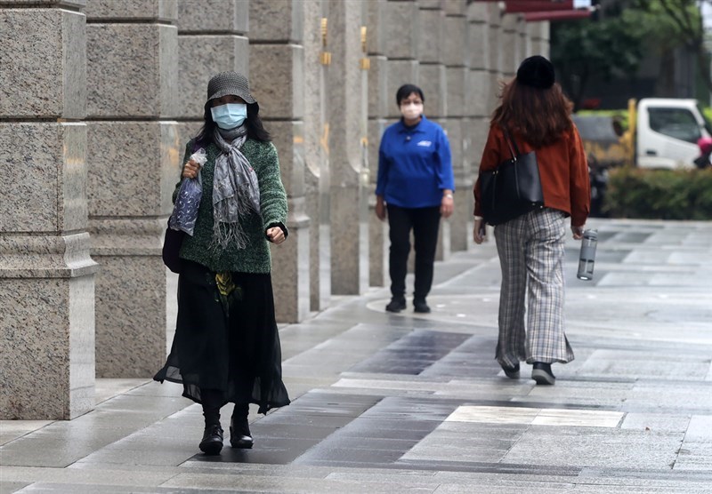 氣象局表示，下一波東北季風17日起增強，影響至19日。中央社記者鄭傑文攝 110年12月13日