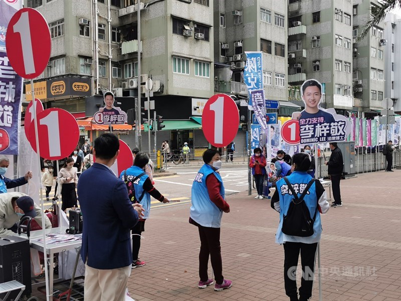 香港立法會選舉投票日逾萬警力部署 兩岸 重點新聞 中央社cna