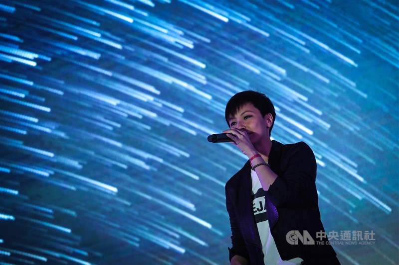 歌手何韻詩多年來投身香港民主運動,演唱事業因此大受影響,但她曾豪氣地表示不後悔。(中央社檔案照片)