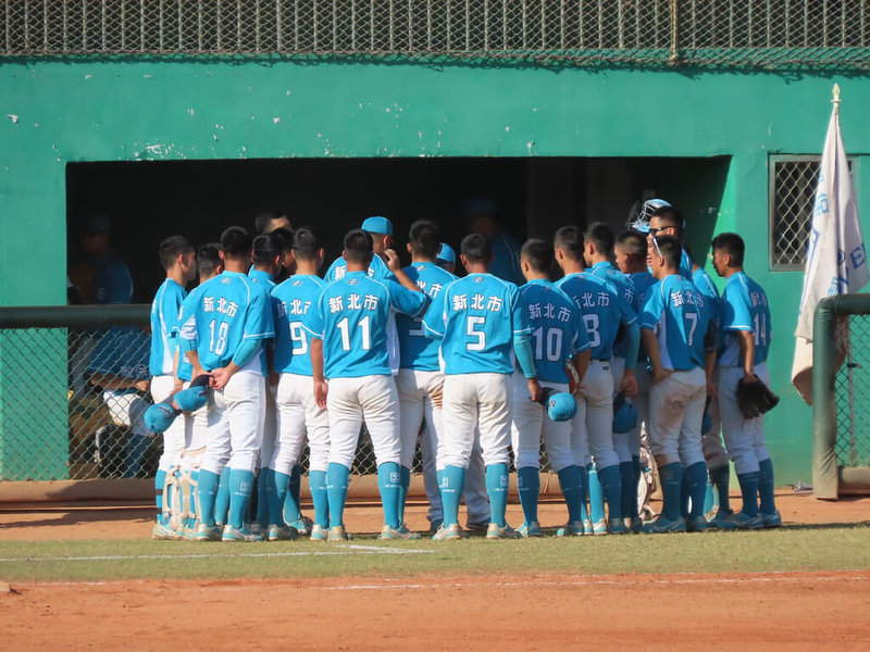 110學年度高中木棒聯賽穀保家商16日與普門中學交手,穀保派出3任火球男輪流登板,3人最快球速皆達148公里,率隊以7比0拿勝。(學生棒球聯盟提供)中央社記者謝靜雯傳真 111年1月16日