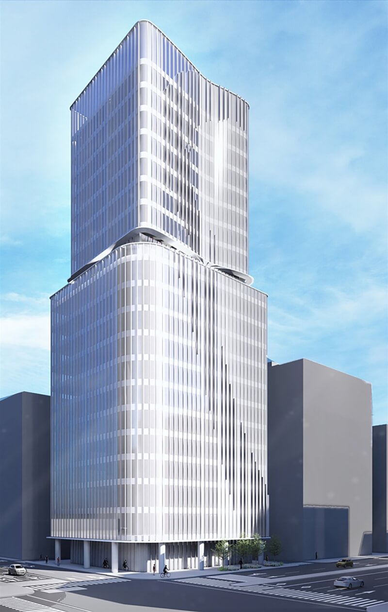 有48年歷史的六福客棧申請危險老舊重建案,將打造建造六福酒店式商辦,預計今年第2季動工,估2026年完工。(六福提供)中央社記者江明晏傳真 111年1月16日