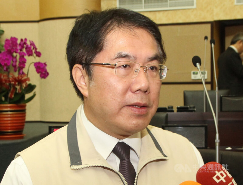 台南市長黃偉哲捲入「線民風暴」。(中央社檔案照片)