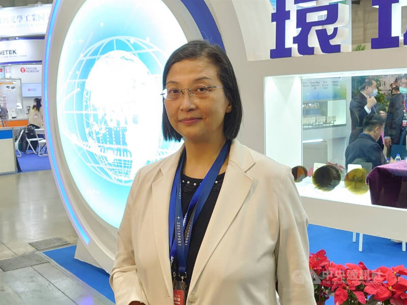半導體矽晶圓廠環球晶併購德國世創 (Siltronic)案,僅剩德國審查最後一關。圖為環球晶董事長徐秀蘭。(中央社檔案照片)