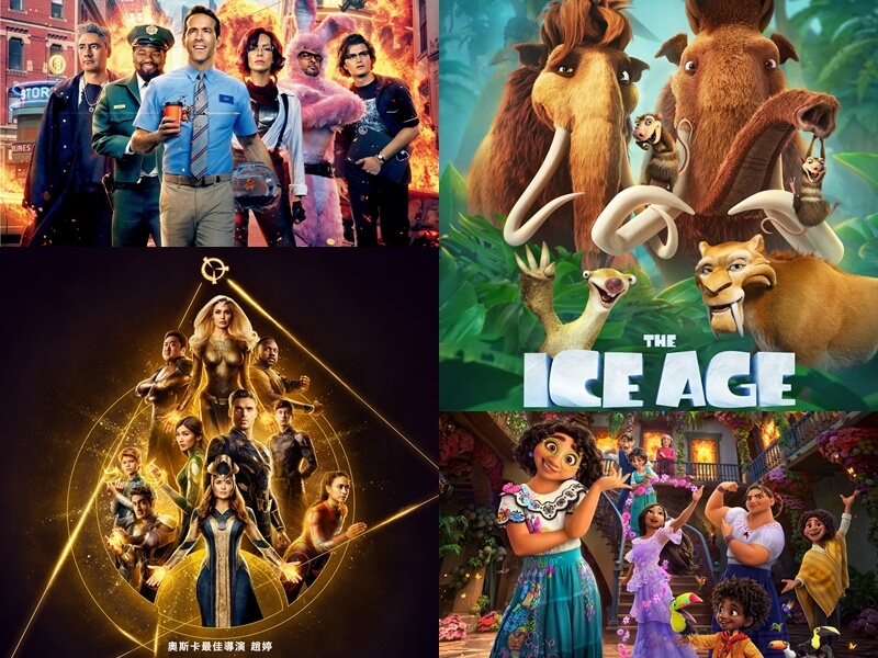 中央社整理Netflix、Disney+等串流平台上適合闔家觀賞的新作,提供民眾春節期間選片參考。(圖取自電影業者臉書)