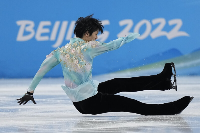 羽生結弦挑戰4周半跳連2摔要3連霸有難度| 運動| 中央社CNA