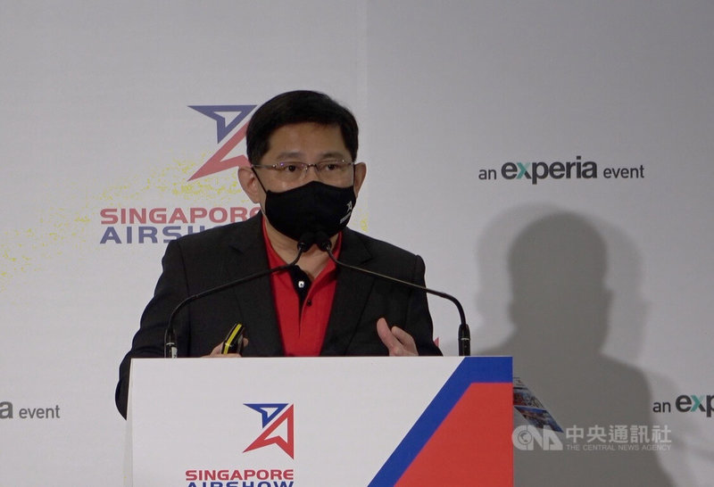 新加坡航空展將登場,主辦單位Experia Events董事總經理陸澤南13日表示,共有近600家來自超過39個國家及地區的廠商參展。中央社記者侯姿瑩新加坡攝 111年2月13日