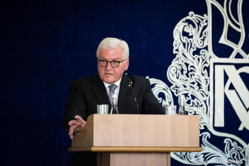 德國總統史坦麥爾。(圖取自facebook.com/Bundespraesident.Steinmeier)
