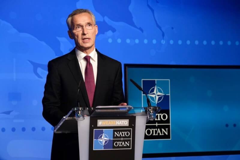 北約(NATO)秘書長史托騰柏格19日表示,所有跡象顯示,莫斯科當局正準備「全面攻擊」烏克蘭。(圖取自facebook.com/NATO)