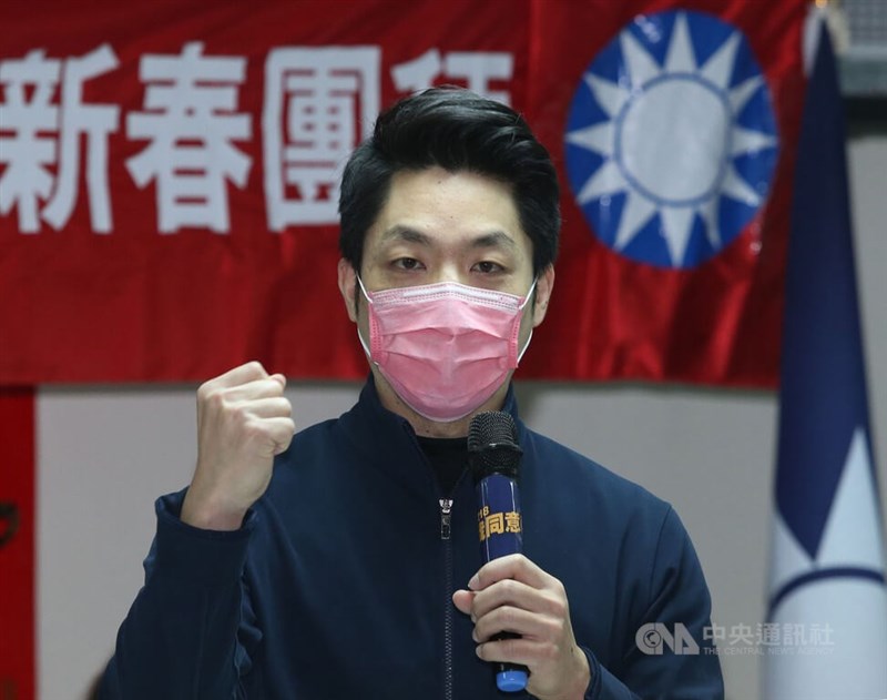 遭點名未服過兵役、有意爭取國民黨提名參選台北市長的國民黨立委蔣萬安2日表示,他是經體檢判定腰椎間盤突出,所以改服補充兵,當國家面臨危難時,一定會挺身而出,捍衛國家安全。中央社記者郭日曉攝 111年3月2日