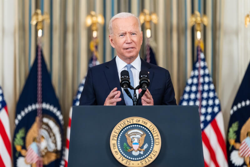 美國總統拜登8日宣布禁止進口俄羅斯石油和其他能源。(圖取自facebook.com/WhiteHouse)
