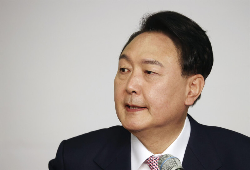 韓國最大在野黨國民力量候選人尹錫悅贏得總統大選,尹錫悅陣營10日火速展開新政府籌備工作。(共同社)