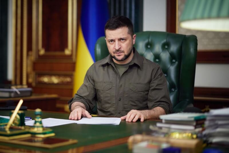 圖為烏克蘭總統澤倫斯基。（圖取自instagram.com/zelenskiy_official）