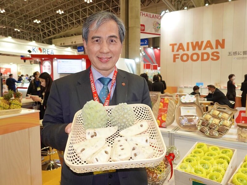 台灣並非國際展覽局會員國,無法以台灣名參展2025年大阪世博,將以玉山數位科技株式會社之名參展。圖為玉山數位科技社長、台貿中心東京事務所所長陳英顯。中央社記者楊明珠東京攝 111年4月3日