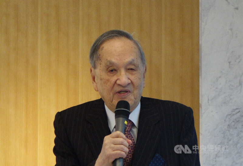 前總統府資政彭明敏8日清晨離世。(中央社檔案照片)