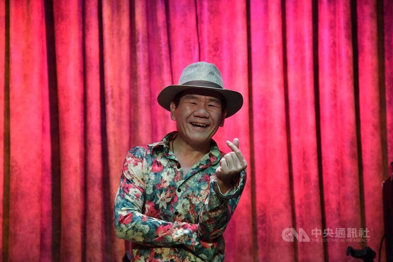 資深歌手趙傳14日在台北舉辦「人生大夢」演唱會售票記者會，宣布8月將在台北流行音樂中心與歌迷相見。中央社記者王飛華攝  111年4月14日