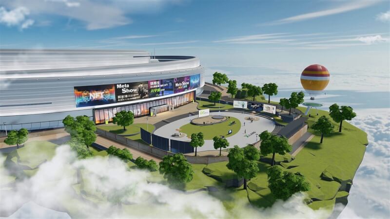 亞太電信瞄準元宇宙商機,攜手元宇宙品牌XRSPACE,提供企業與消費者自主創建可即時互動與跨裝置多人互動的元宇宙空間。(亞太電提供)中央社記者江明晏傳真 111年4月14日