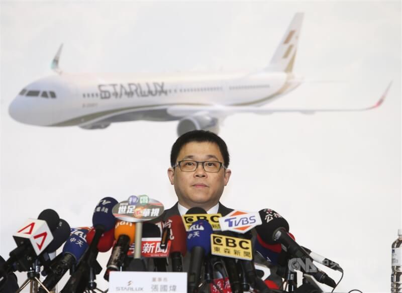 立榮航空臨時董事會14日通過由張國煒（圖）出線接掌立榮航空。（中央社檔案照片）