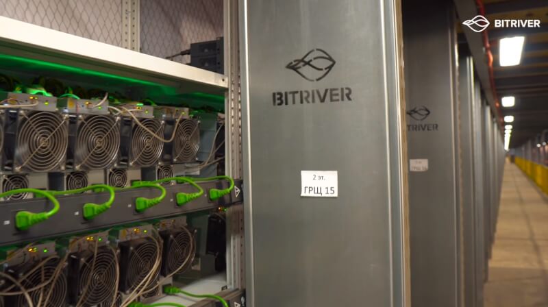 美國20日將全球第3大的俄羅斯虛擬貨幣採礦公司Bitriver列入最新一波制裁名單。（圖取自Bitriver Rus YouTube頻道網頁youtube.com）